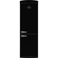 Opera Italiana OFRMC60N Morricone Ψυγειοκαταψύκτης Total NoFrost Υ190.1xΠ60.5xΒ68.1εκ. Μαύρος